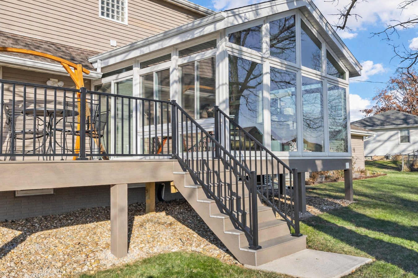 Patio-to-Sunroom Conversion in Torrance, CA